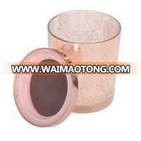 The Rose Gold Metal Lid Candle Holder Lid and Candle Jar Lid