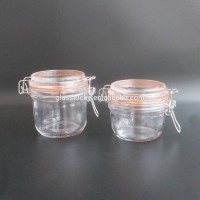 8 oz airless jars and 8oz jars with lid for glass jars storage