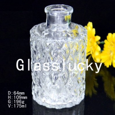 hot sale crystal glass reed diffuser bottles wholesale